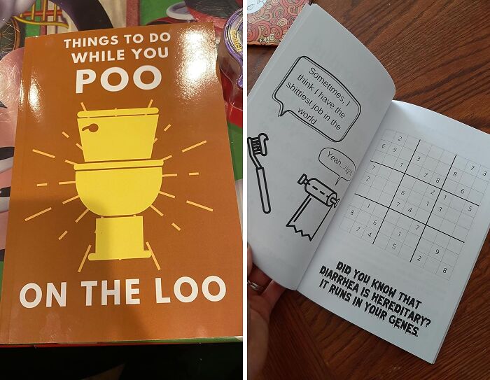  "Things To Do While You Poo On The Loo: Activity Book" Because Dropping A Bomb Shouldn't Mean Dropping Productivity – Multitasking At Its Finest!