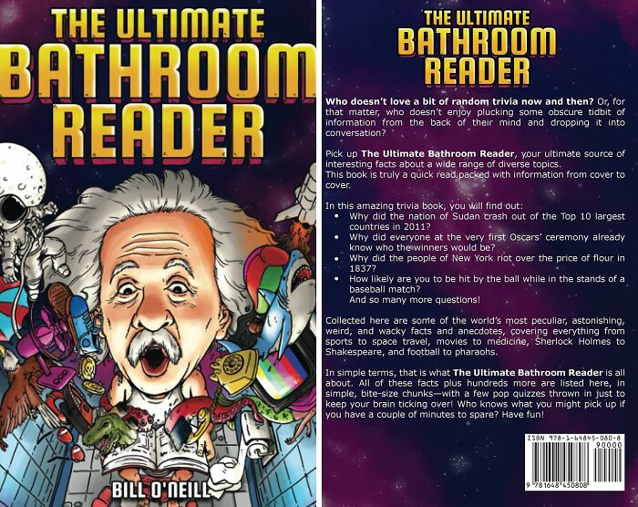  "The Ultimate Bathroom Reader" Because When Nature Calls, This Book Answers – And Stays On The Line For A Really Long Time