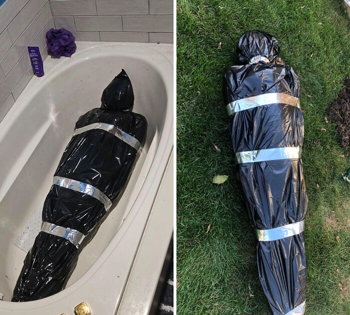 Traumatize Your Friends And Family With This Fake Corpse In A Body Bag That's So Realistic, It'll Make Them Question Whether You've Finally Snapped And Committed A Heinous Crime