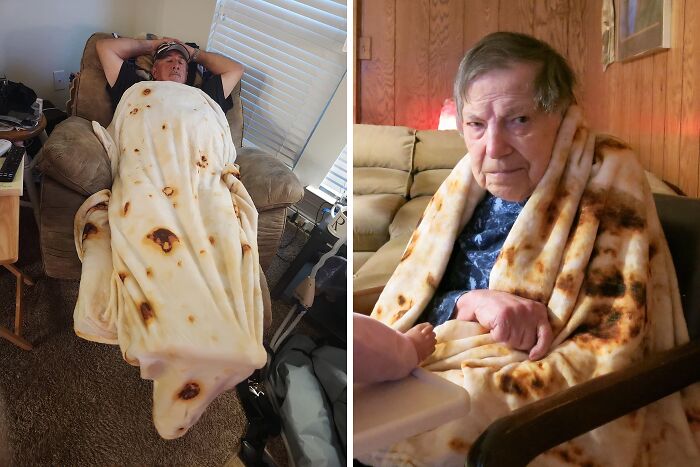 Wrap Yourself In A Deliciously Cozy Tortilla Throw Blanket - The Ultimate Snuggle Burrito