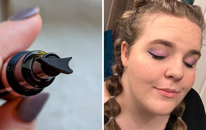 Cat Eye Queens, Rejoice! Get Perfectly Winged Eyeliner Every Time With This Genius Winged Eyeliner Stamp - A Game-Changing Beauty Hack That's About To Become Your New BFF