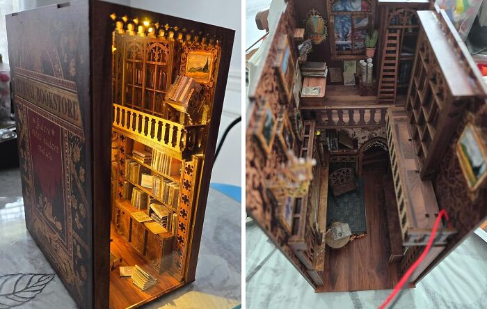 Bibliophiles, Get Ready To Go Small But Mighty With This Charming DIY Book Nook Dollhouse - A Pint-Sized Paradise For Your Favorite Literary Treasures