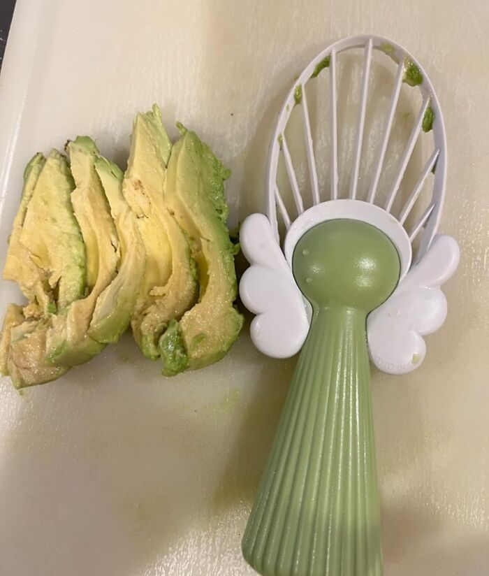 Slice, Dice, And Conquer The Creamy Deliciousness Of Avocados With This Heavenly Holy Guacamole Avocado Slicer - The Ultimate Kitchen Sidekick For Guacamole Lovers