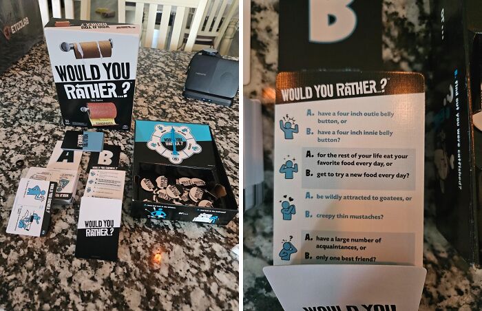 Polite Dinner Conversations, Who? This "Would You Rather?" By Spinmaster Games Will Have Your Relatives Sharing Their Deepest Secrets And Laughs - Or Arguing And Rolling Their Eyes