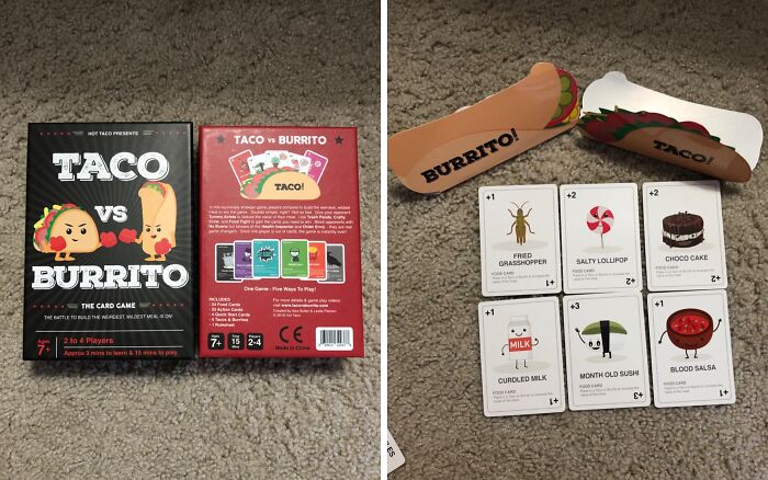  Taco vs. Burrito Family Board Games Is A Flavor-Filled Competition That Will Leave You "Hungry" For More