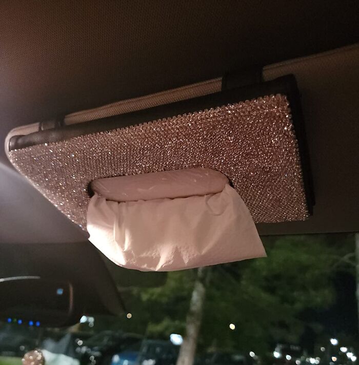 From Road Trips To Daily Commutes, This Car Tissue Holder Is The Perfect Companion For Any Stylish Driver