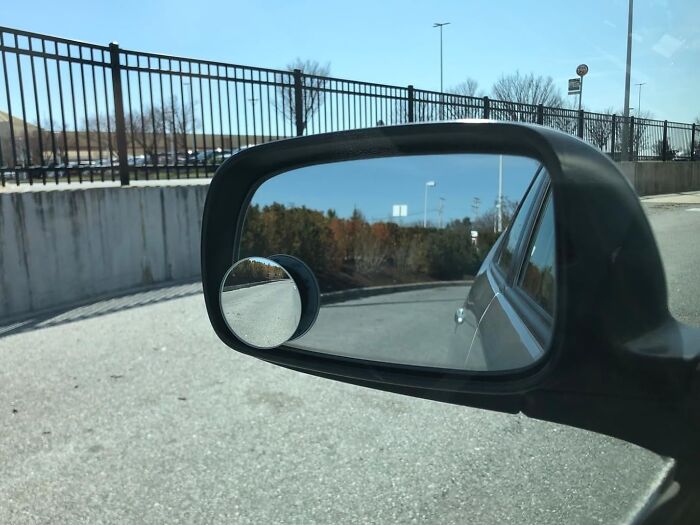 Blind Spots Got You Feeling Like You're Driving With A Blindfold On? These Blind Spot Mirrors Will Give You The Extra Vision You Need To Navigate Those Tricky Lane Changes 