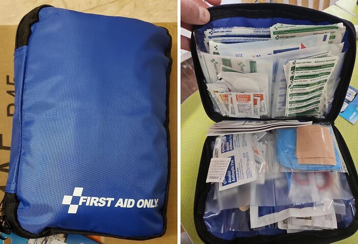 Life's Full Of Little Surprises (And Sometimes, Those Surprises Involve Boo-Boos). This 299-Piece First Aid Kit Has Everything You Need To Be Prepared For Any Minor Mishap, From Scrapes And Burns To Splinters And Stings