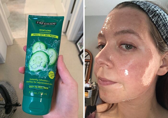 Dull Skin? No Thanks! Refresh And Recharge With Cucumber Peel-Off Gel Facial Mask 