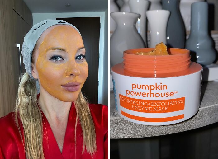 Orange You Glad You Have Fine Lines To Squash With Pumpkin Enzyme Face Mask 