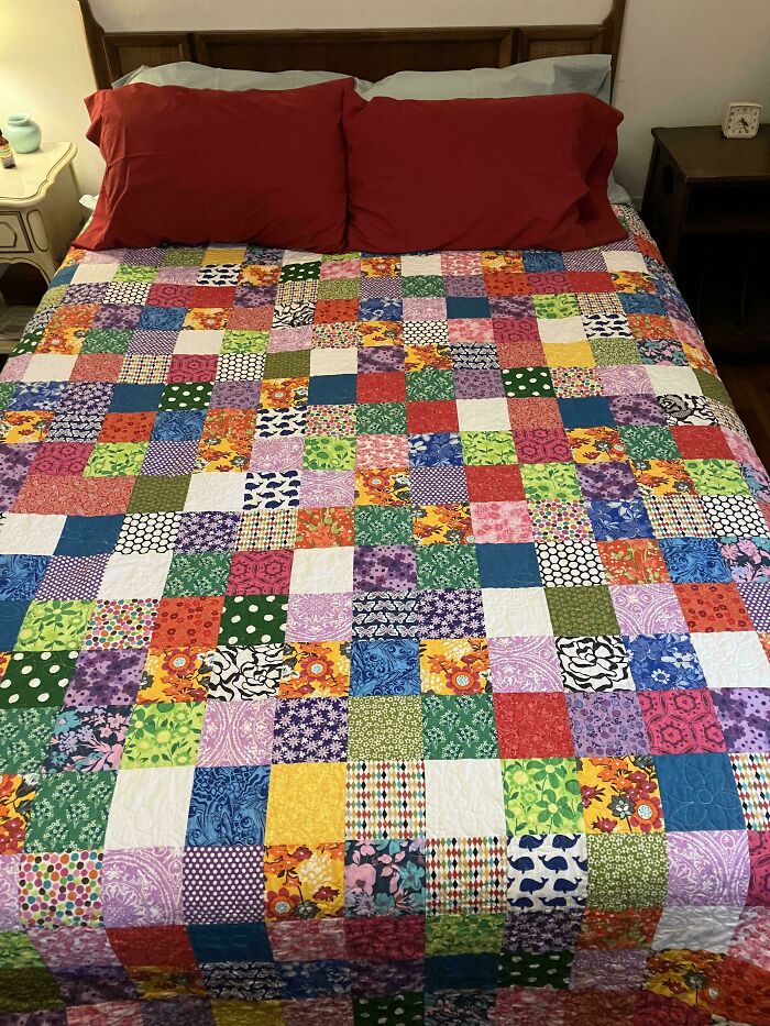 I Made My First Quilt!