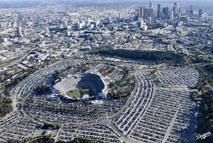 Dodger Stadium, Los Angeles, Ca. (Was Formerly A Vibrant Latino Community)