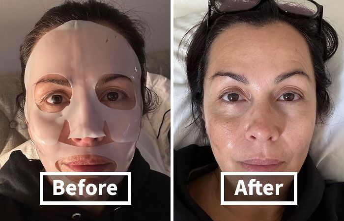 Tired Of Your Face Looking Like A Crumpled Paper Bag? This Bio-Collagen Real Deep Mask Will Smooth Out Those Wrinkles And Leave Your Skin Feeling Plump And Hydrated