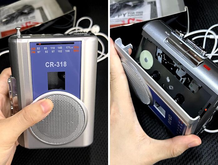 Blast From The Past! This Gracioso Walkman Cassette Recorder And Player Will Have You Grooving To Your Favorite Mixtapes And Feeling Like A Retro Rockstar (Scrunchies And Acid-Wash Jeans Optional)