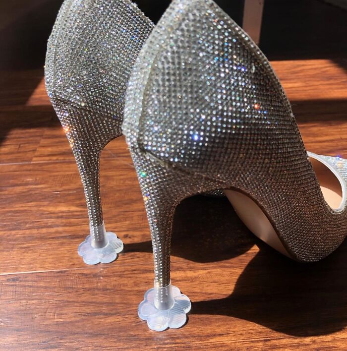 Heels Sinking Into The Grass Faster Than Your Hopes Of Finding A Date For The Wedding? These Gogoheel Stoppers Will Keep You Steady On Your Feet (And Maybe Even Help You Catch The Bouquet)