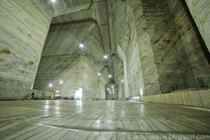 A Salt Mine In Romania