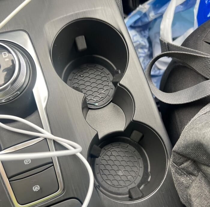 This Car Cup Holder Coaster Is The Perfect Way To Keep Your Drinks Clean And Organized, No Matter How Bumpy The Road Gets