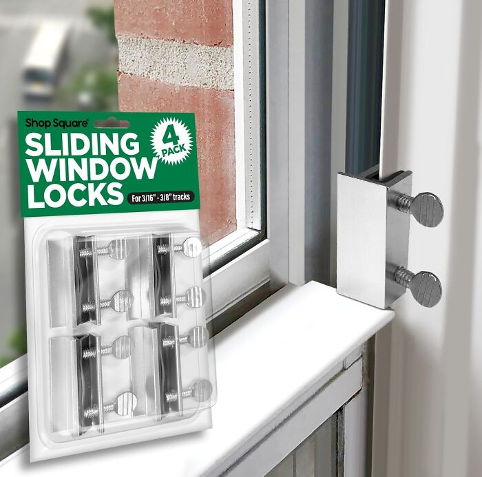 Add An Extra Turn Of Security To Windows With An Aluminum Thumb Turn Window Lock 