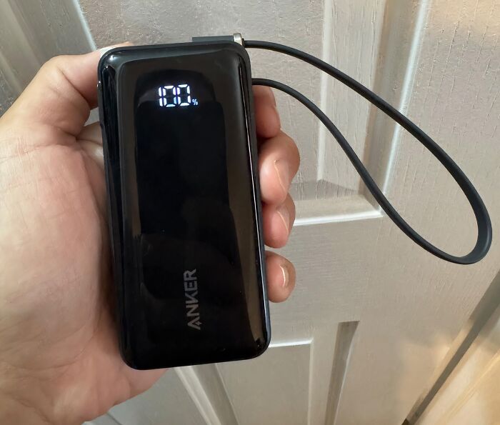 "Always bring a cell phone power bank, the biggest one the TSA allows, which I like the ANKER brand one. It's heavy as a brick, but you get a lot of charges" - tommygunz007