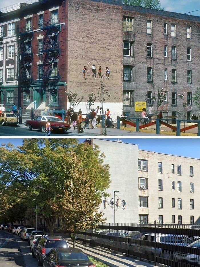 Kelly Street In The Bronx, NY In 1982 And Now