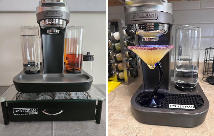 Take Your Home Bar To The Next Level With The Ultimate Cocktail Companion - A Bartesian Premium Cocktail And Margarita Machine 