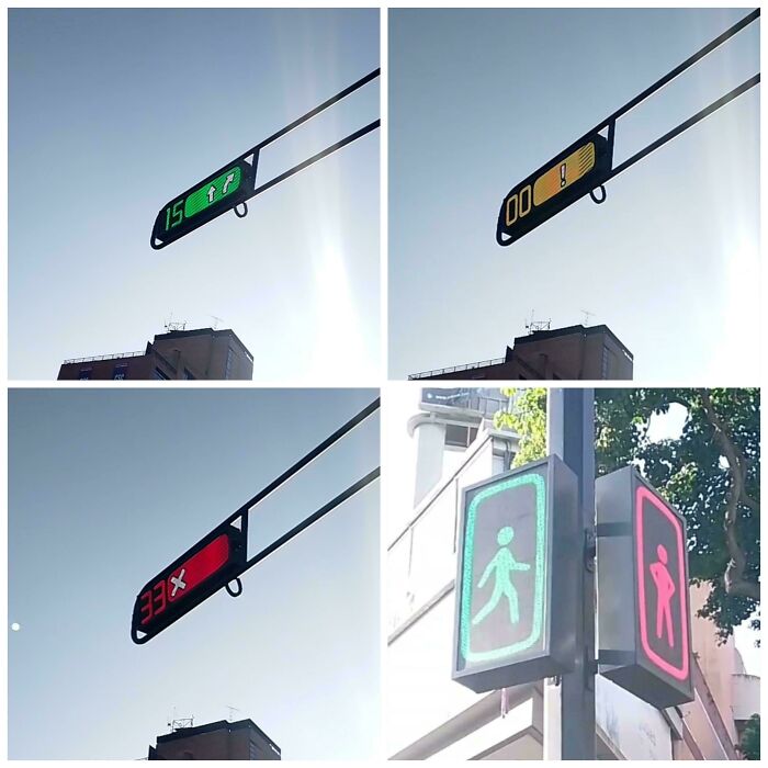 Stoplight In Caracas, Venezuela