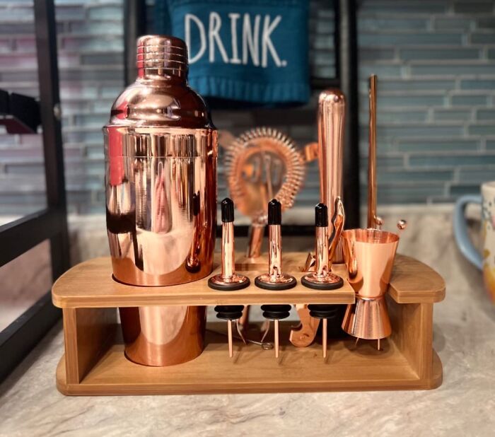 Shake Things Up And Elevate Your Mixology Game With A Sleek And Sophisticated Cocktail Shaker Set 