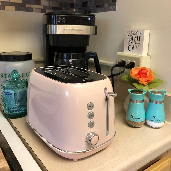 Toast To The Past With The Nostalgic Charm And Modern Functionality Of The Retro Stainless Steel Toaster - A Blast From The Past That's Sure To Bring A Pop Of Style To Your Kitchen