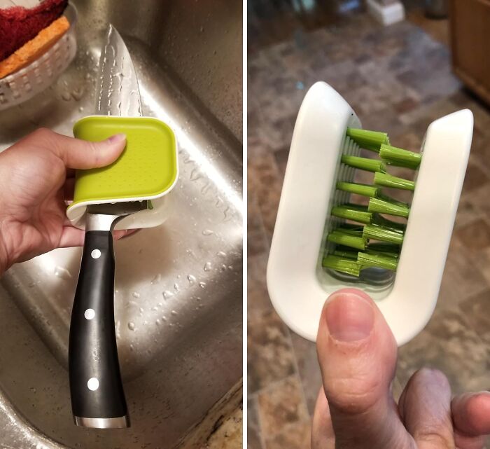 Sanitize Your Battle-Scarred Cutlery With The Bladebrush Knife And Cutlery Cleaner, A Cleaning Companion That'll Leave Your Blades Shining Like New