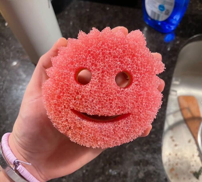 Your In-Laws Are Coming And Your Sink Is A Mess, But Thankfully Scrub Daddy Sponges Are Like The Therapists For Your Dirty Dishes