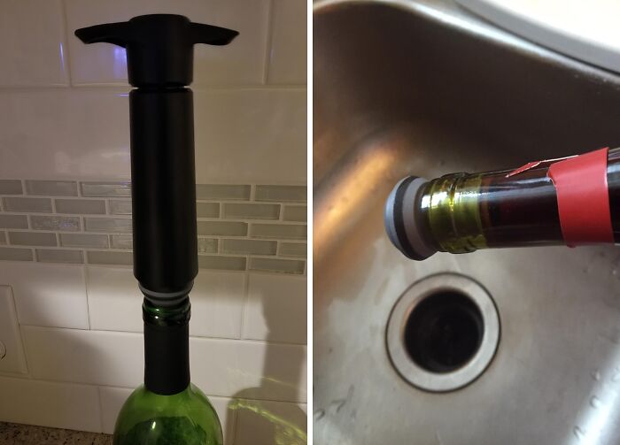 Preserve The Pleasure With The Wine Saver Pump, A Clever Little Device That'll Help You Savor Every Sip, Every Swirl, And Every "Ooh-La-La" Without Letting A Single Drop Go To Waste