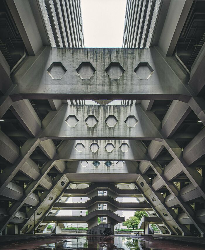 Kawaramachi Residential Building, Kawasaki, Japan - Designed By Sachio Otani In 1970