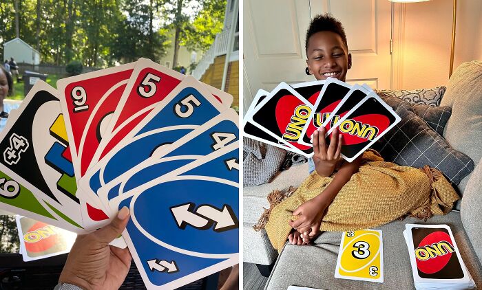 Go Big Or Go Home With The Ridiculously Oversized Giant UNO Card Game, Because Who Needs Regular-Sized Cards, Anyway?