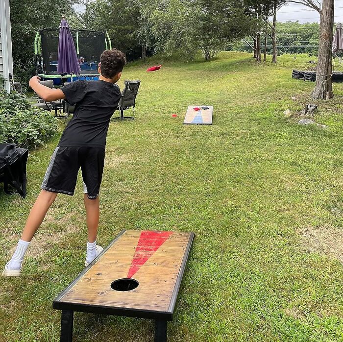 Toss In Some Fun On Turkey Day With The Portable Cornhole Set, A Compact And Convenient Way To Play A Classic Outdoor Game With Family And Friends