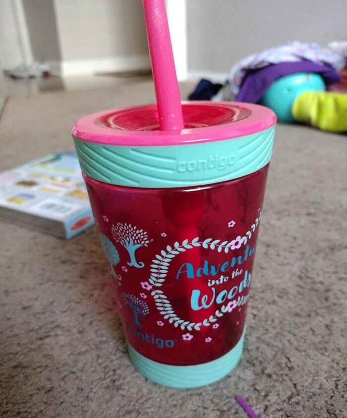 Quench Your Little One's Thirst For Adventure And Hydration With The Spillproof 14oz Tumbler, A Clever And Convenient Solution That Keeps Drinks Contained, Especially When The Indoor Adventures Become More Frequent