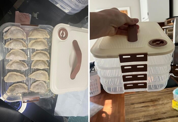 Stack The Snack Attack In Your Favor With The 4-Layer Food Storage Containers For Flat Foods - Ideal For Transporting An Arsenal Of Appetizers, Because One Layer Of Cookies Just Isn't Enough