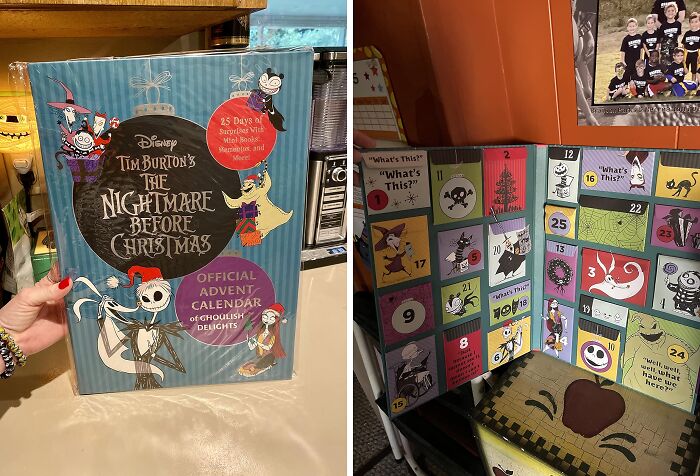 Scream With Delight Over The The Nightmare Before Christmas Official Advent Calendar - A Spooky-Ooky Countdown To Halloween Magic In Christmas!