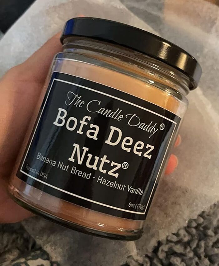 Light Up A Friend's Life With A Dash Of Irreverent Humor And The Bofa Deez Nutz Candle