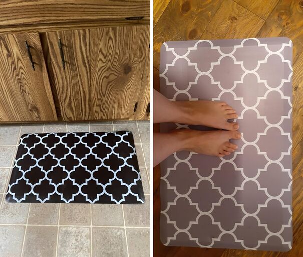 Step Up To Comfort In The Kitchen With The Anti-Fatigue Cushioned Kitchen Mat, A Supportive Sidekick That Soothes Your Feet And Keeps You Cooking All Day Long