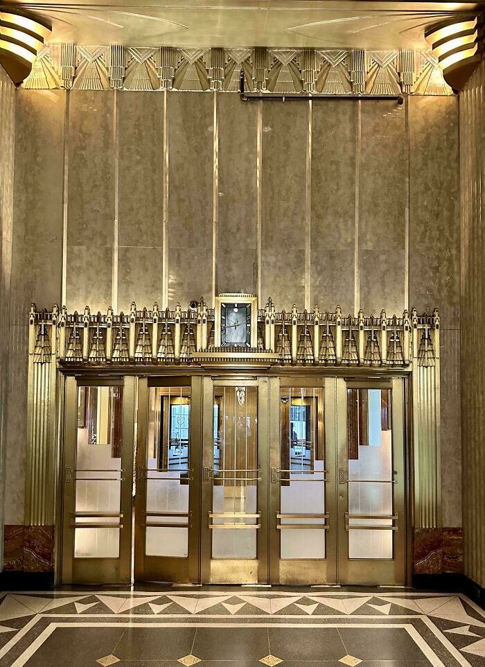 Lobby Of The Chanin Building NYC