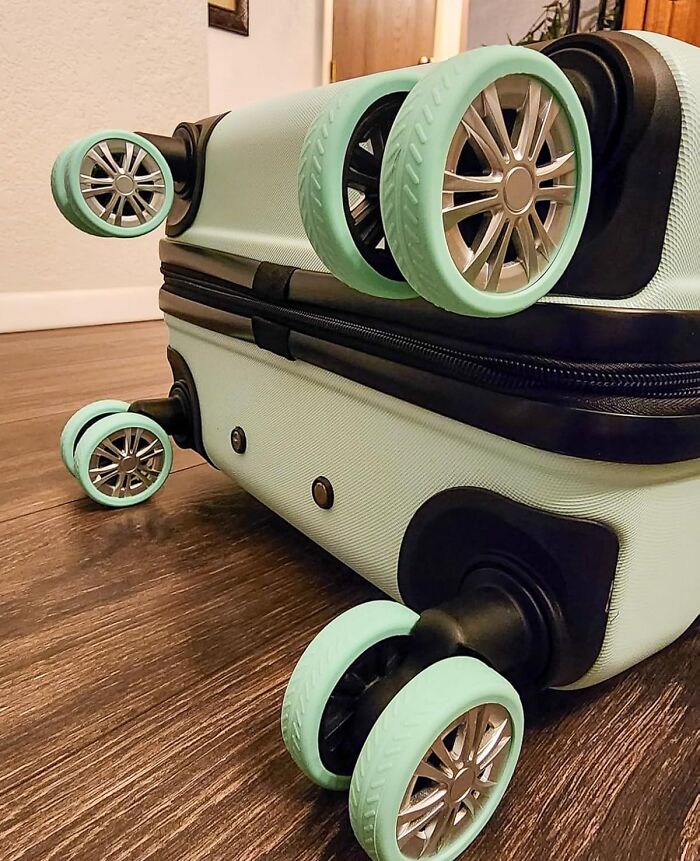 Protect Your Prized Possessions From The Perils Of Baggage Claim With The Luggage Wheels Covers, A Durable Defense Against The Wear And Tear Of Wanderlust