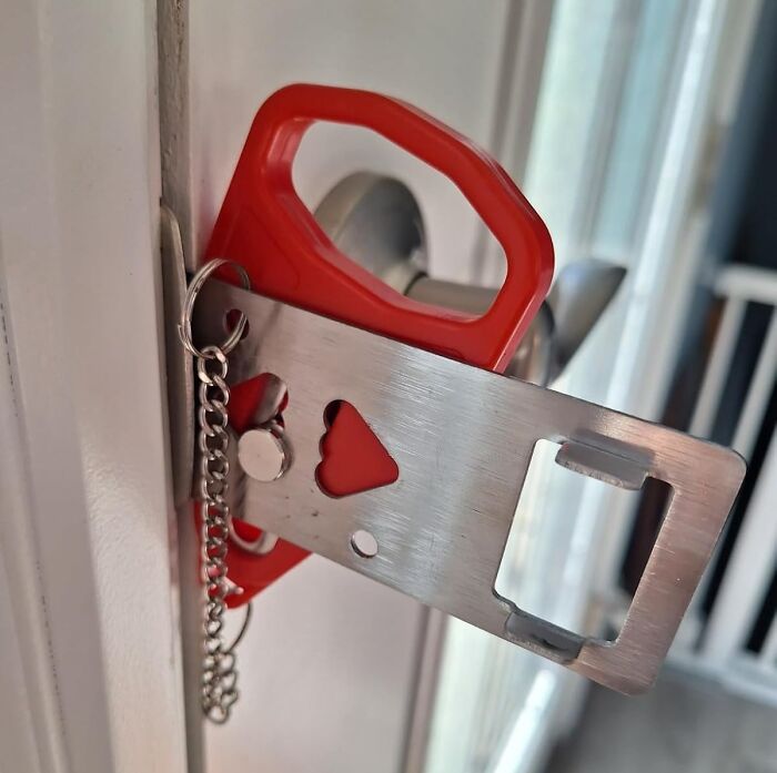 Keep Your Travel Doorways Secure With The Portable Door Safety Lock, A Compact, Yet Mighty Protector That'll Give You Peace Of Mind In Any Hotel Room, Airbnb, Or Foreign Abode