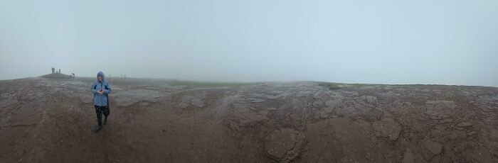 We Spent 2 1/2 Hours On Our First Anniversary Climbing Pen Y Fan, All For This View