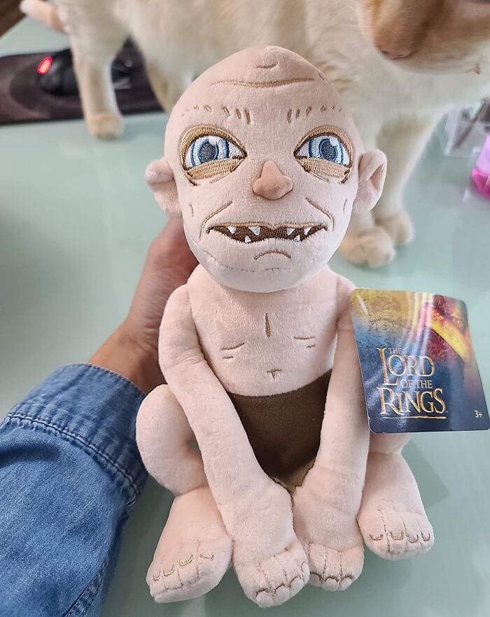 Snuggle Up With The Most Conflicted Creature In Middle-Earth With The Gollum Plush, A Soft And Cuddly Rendition Of The Tortured Soul Who Covets The One Ring, Perfect For Those Who Pity The Poor, Precious Creature And Want To Keep Him Close, But Not Too Close, Yes, Not Too Close...