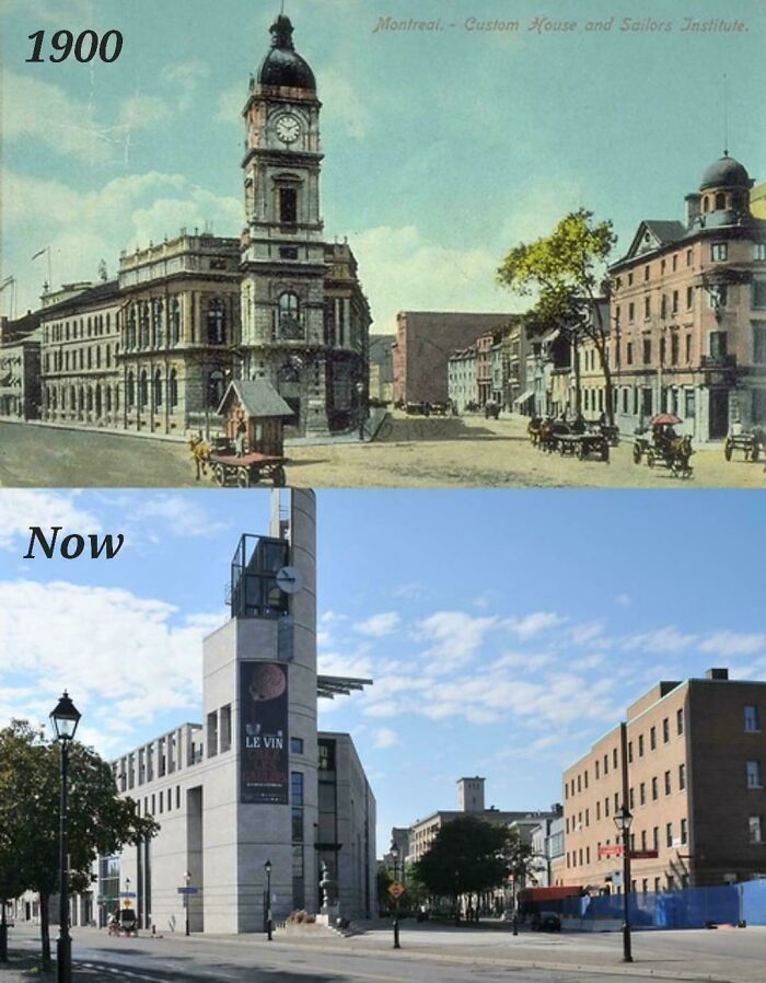 Place D'youville In Old Montreal, Canada