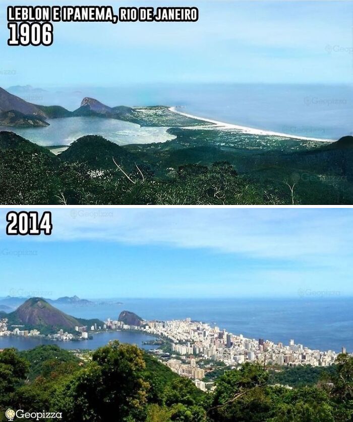 Leblone Ipanema, Rio Janeiro Then vs. Now