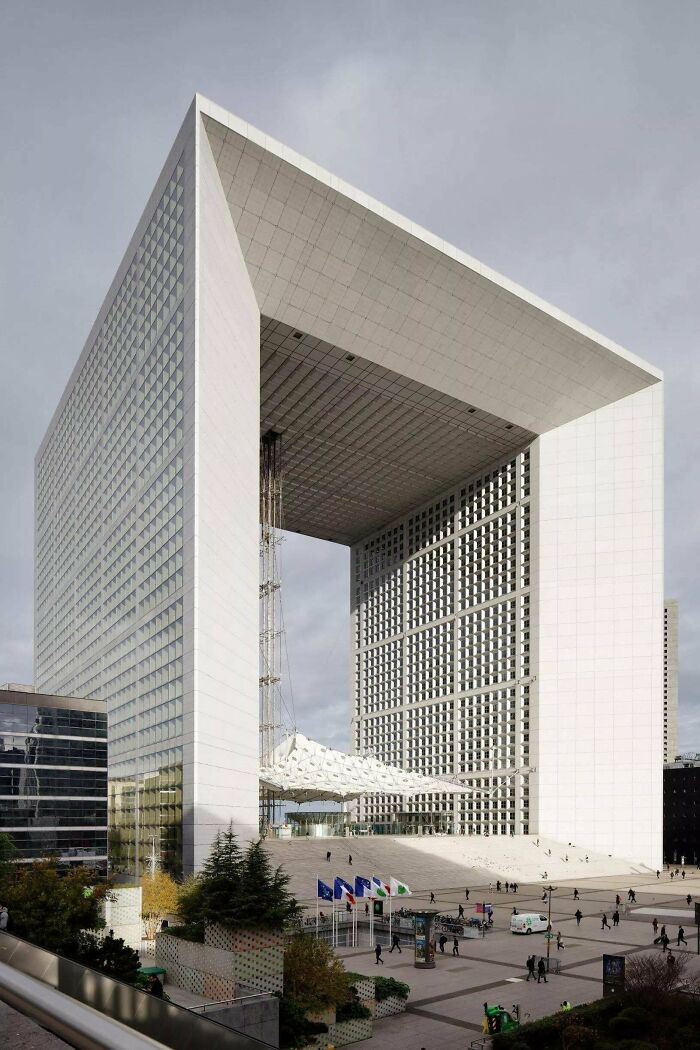 La Grande Arche De La Défense, Paris