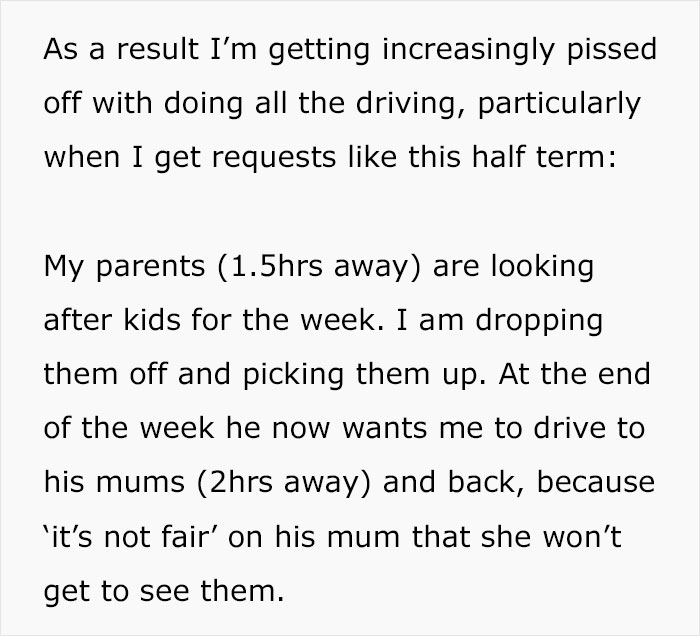 Man Snaps When Partner Asks Why He Won't Learn How To Drive, She's Sick Of Doing It All Alone