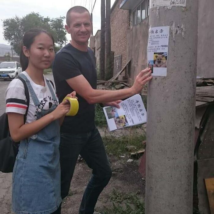 Athlete Adopts A Stray Dog That Ran Alongside Him During A Race In China