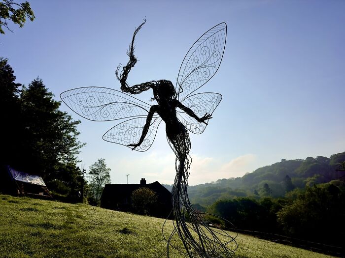 Amazing Fairy Sculptures Dancing With Dandelions By Robin Wight